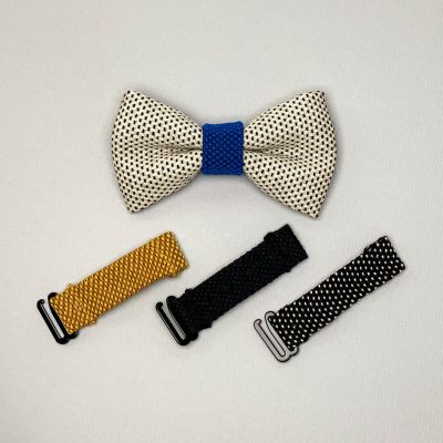 Raremood Yumi bow tie - dark blue | yellow