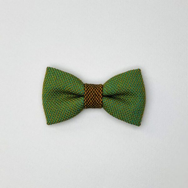 Raremood Yumi bow tie - dark green | dark brown