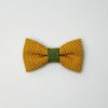 Raremood Yumi bow tie - yellow | dark green