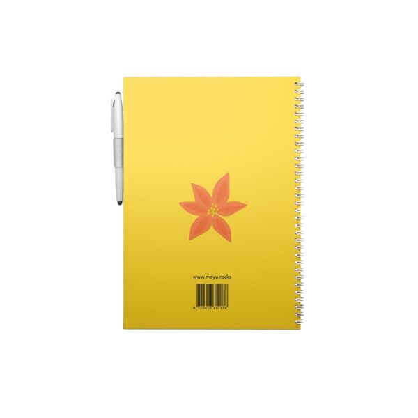 Erasable Notebook A4 Hardcover Flower Vibes