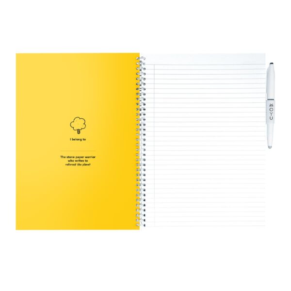 Erasable Notebook A4 Hardcover Flower Vibes