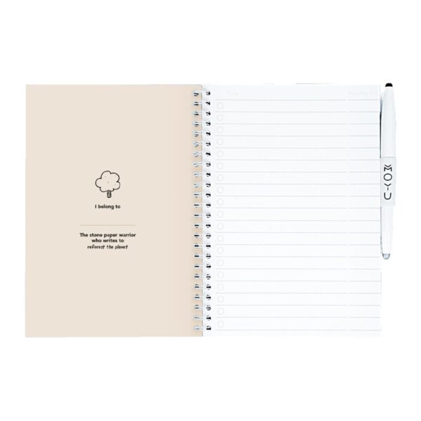 Erasable Notebook A5 Hardcover Sandy Jungle