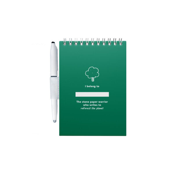 Erasable Notebook A6 Hardcover Forest Green