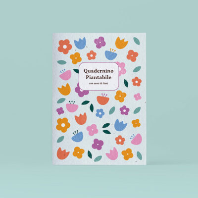 Plantable Notebook with Flower Seeds