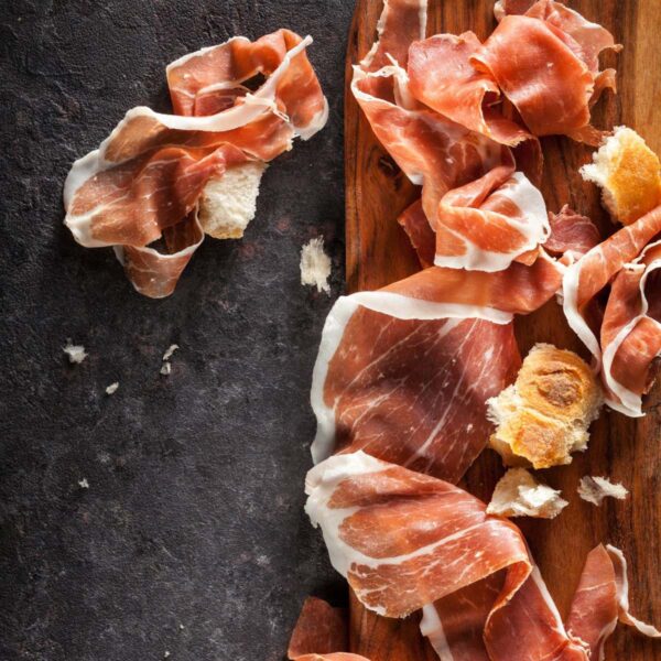 Our selection of raw ham